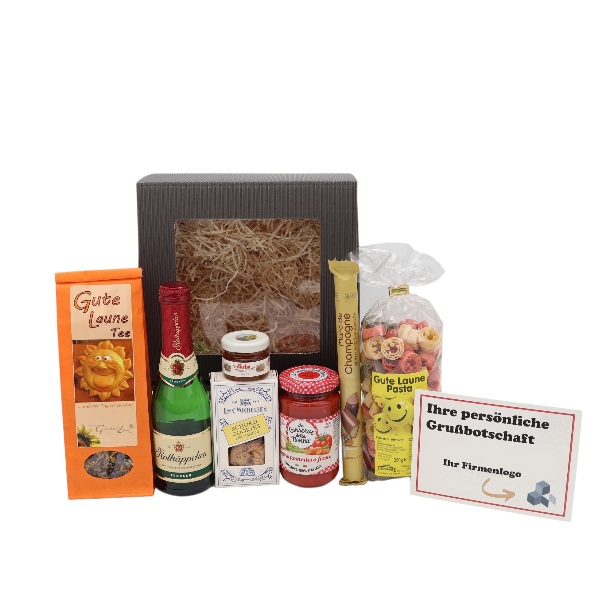 Geschenkkorb / Präsentkorb Geburtstagsbox mit Sekt Bild1