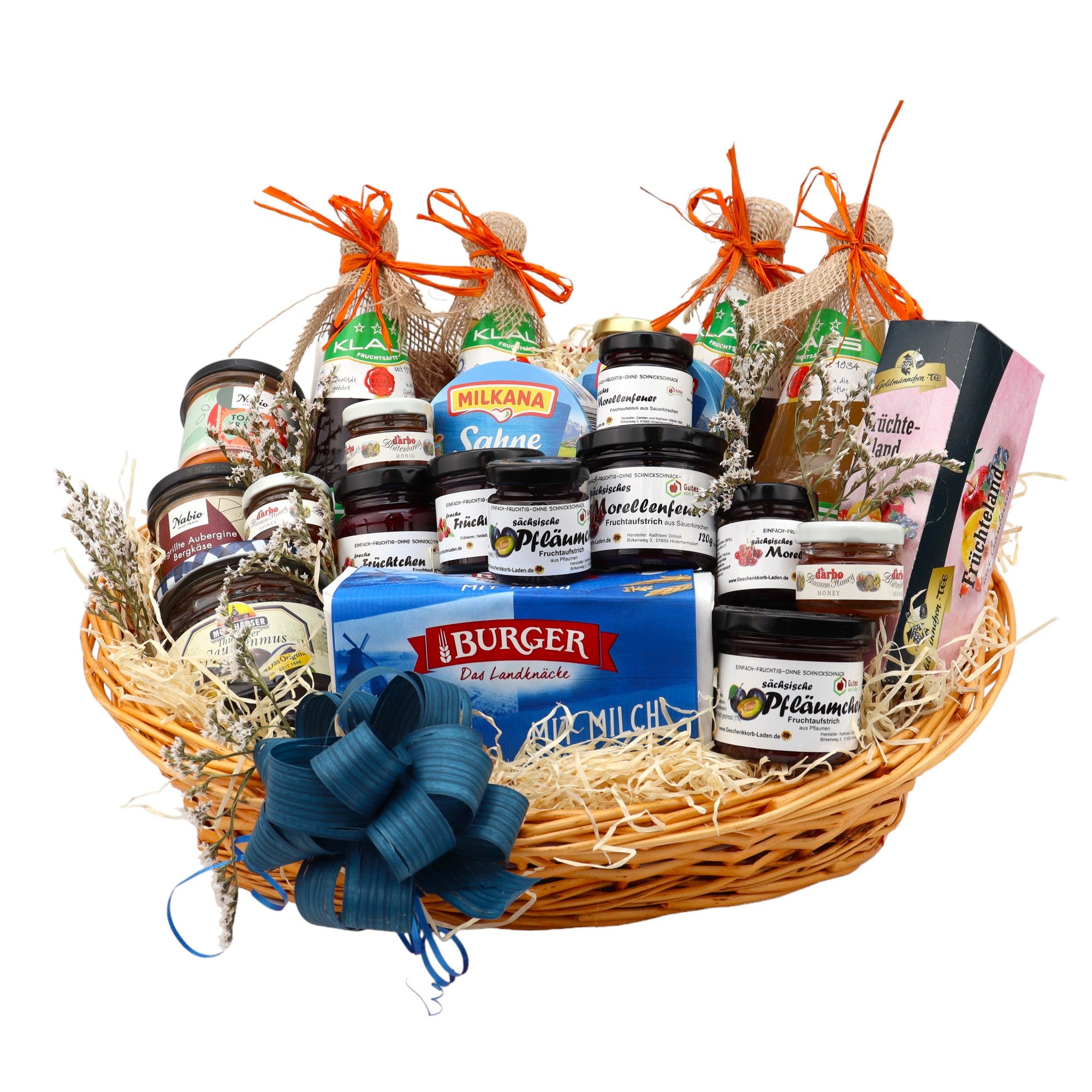 Geschenkkorb / Präsentkorb Bürofrühstück vegetarisch für 12 Personen Bild1