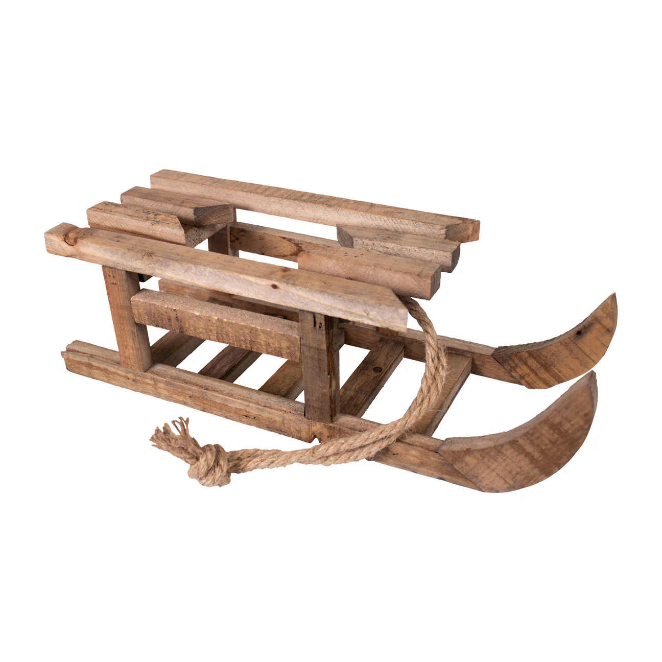 Holzschlitten 39x14x12cm
