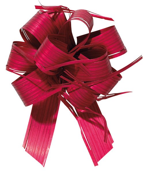 Ziehschleife Rot