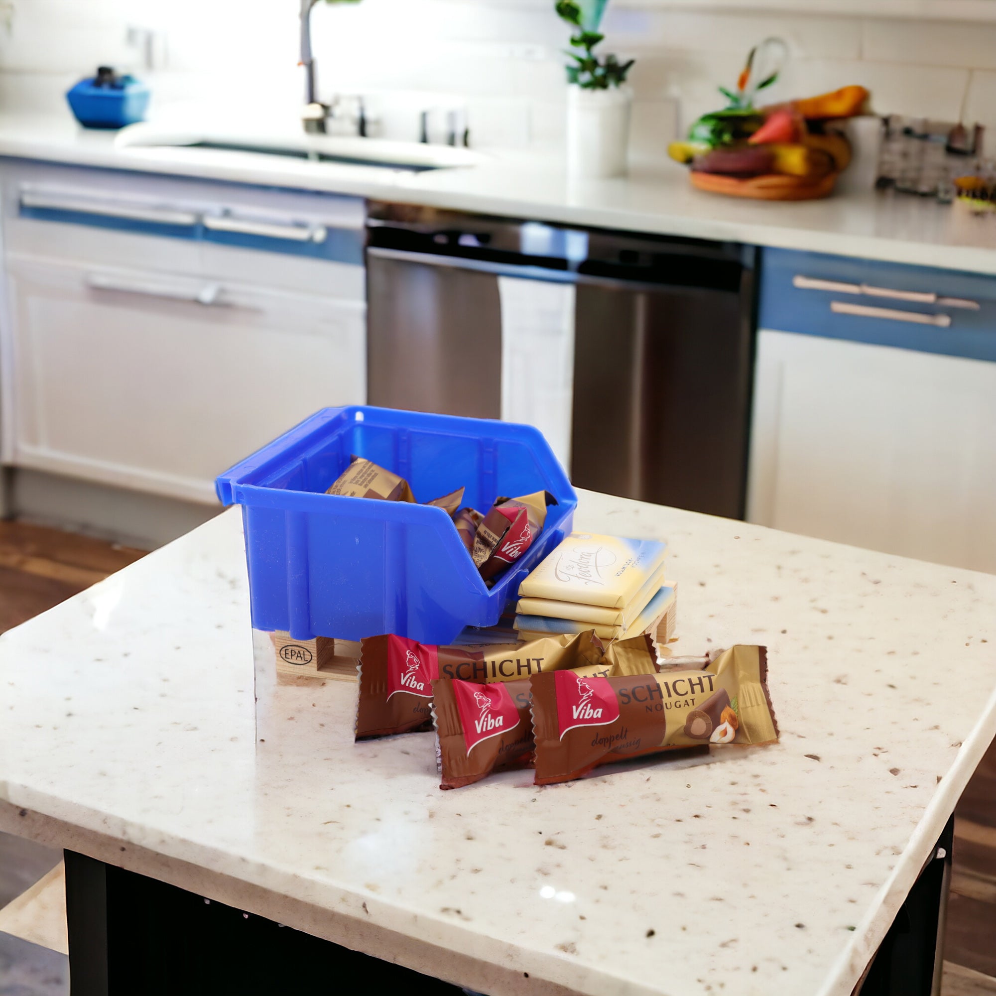 Präsent auf Palette süß