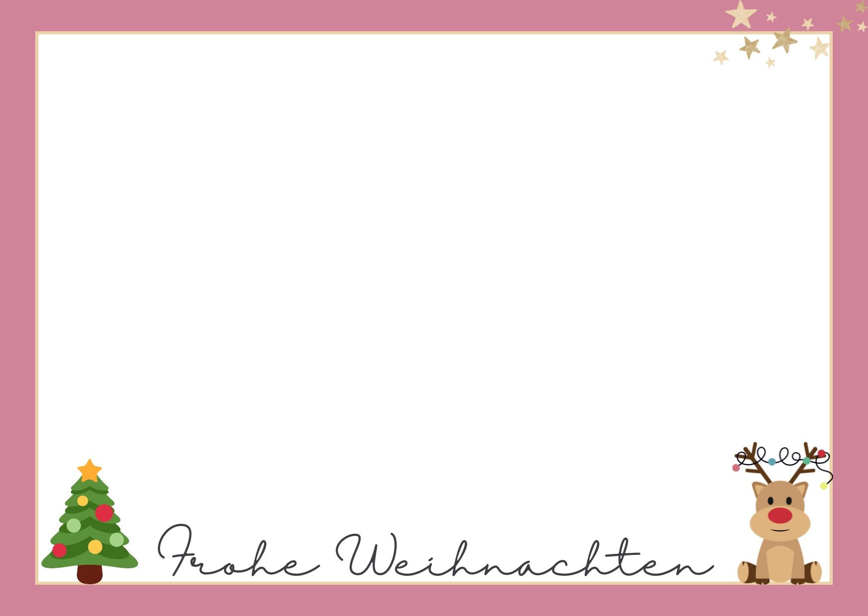 Grußkarte mit Wunschtext