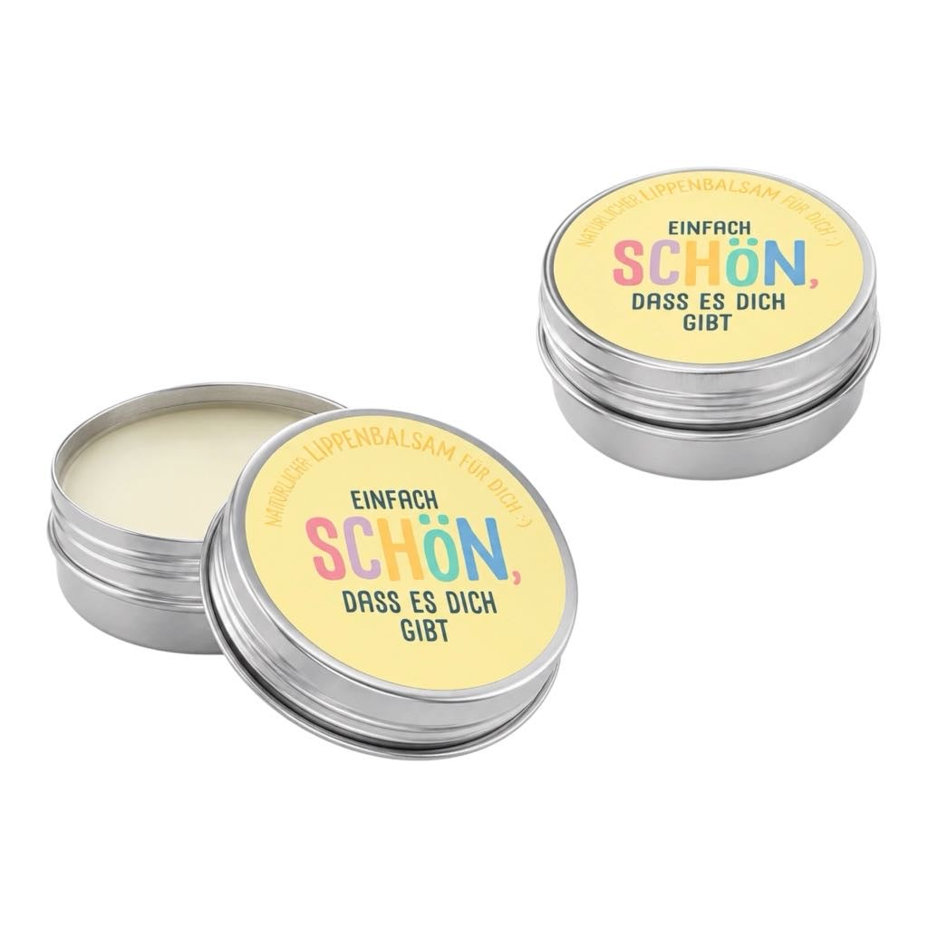 Naturkosmetik Lippenbalsam "Einfach schön, dass es dich gibt" 10g