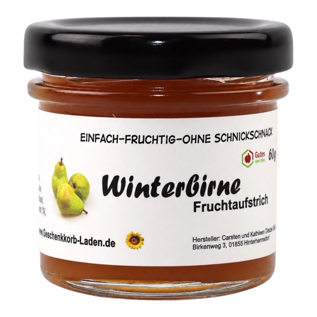 Winter Fruchtaufstrich mit Birne 45g