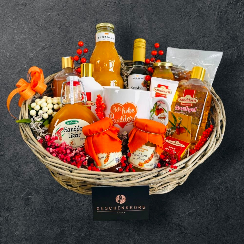 Mittlerer Sanddornkorb