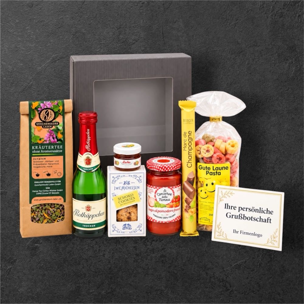 Dankeschön Box mit Sekt