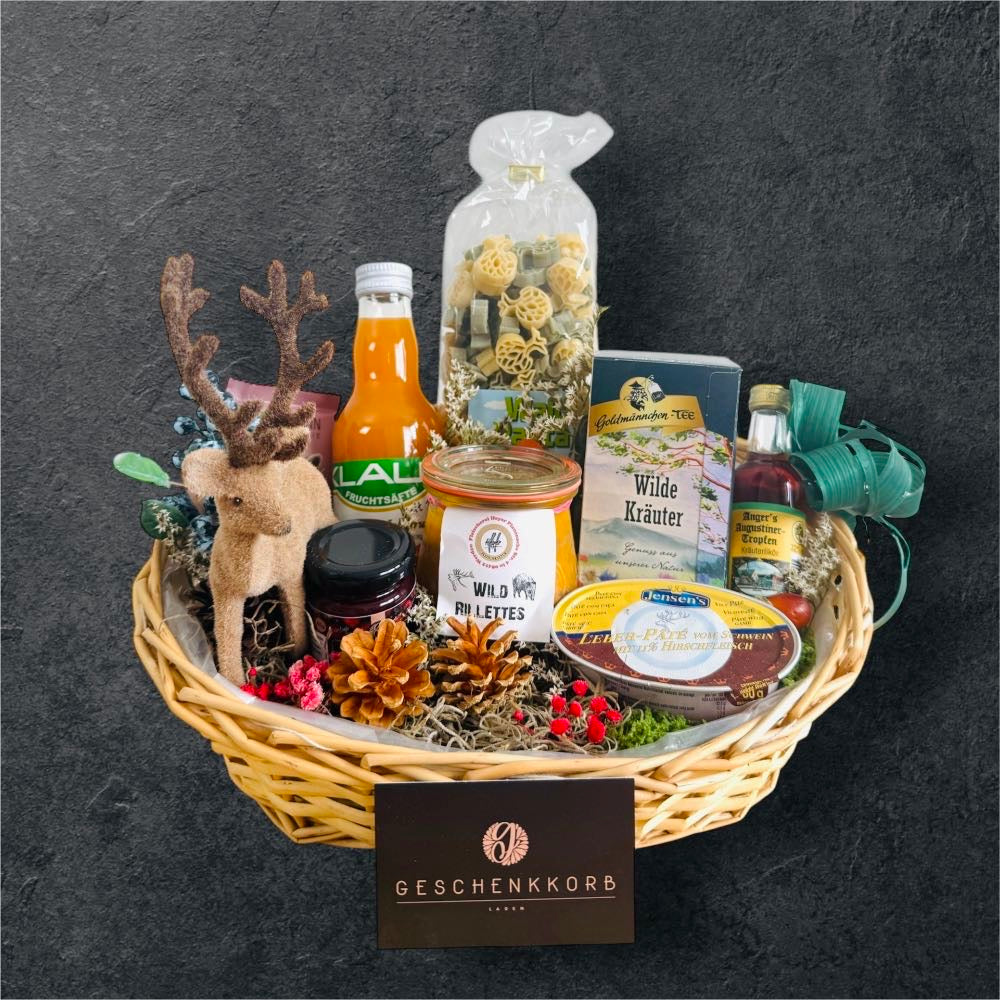 Exklusiver Waldfreund Geschenkkorb