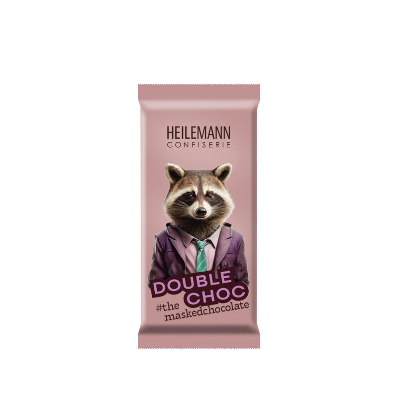 Heilemann Edelvollmilch-Schokolade "Double Choc" 37 g