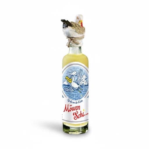 Eierlikör mit Absinth "Möwen Schiss" 0,04l