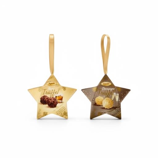Argenta Champagner oder Rum Trüffelstern 40g