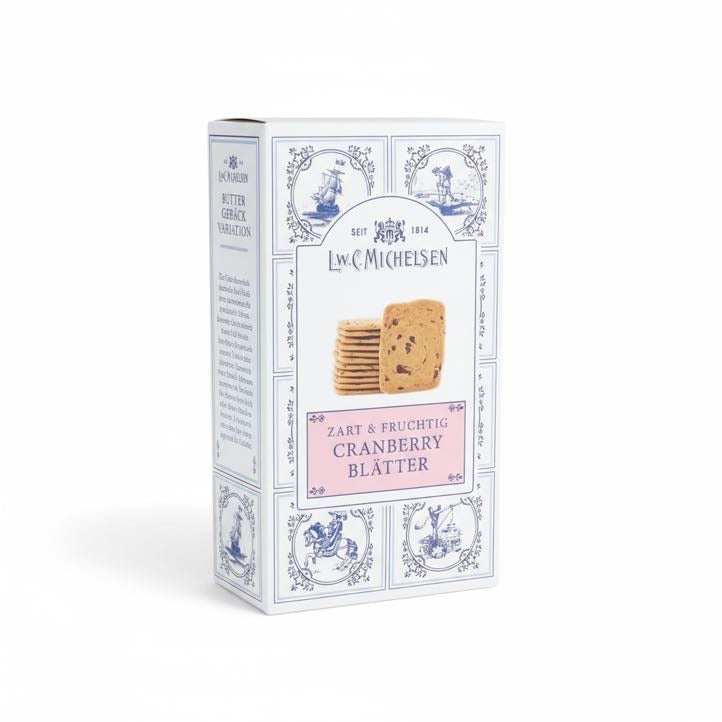 Cranberry-Butter-Blätter 75g