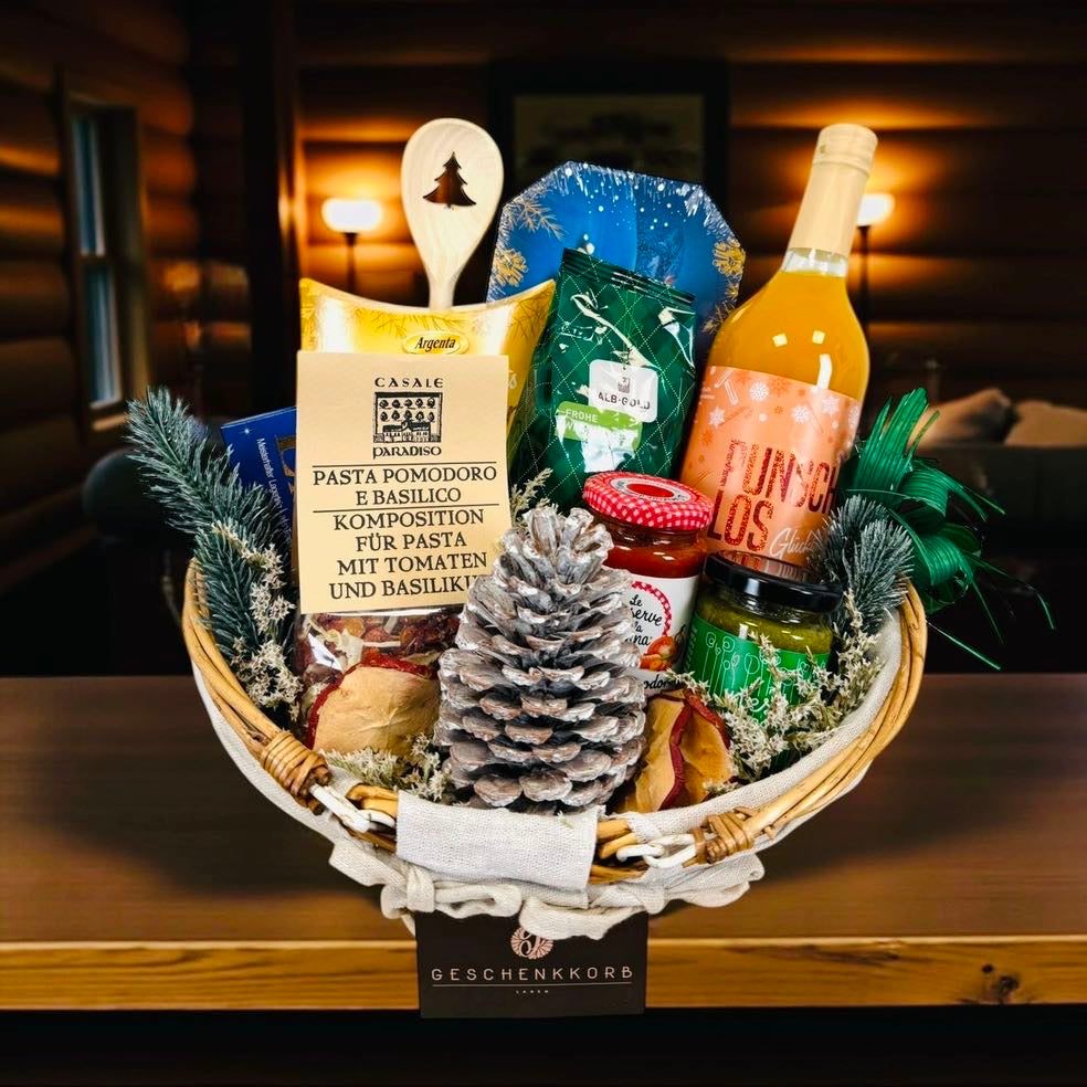 Weihnachtskorb Festnudeln