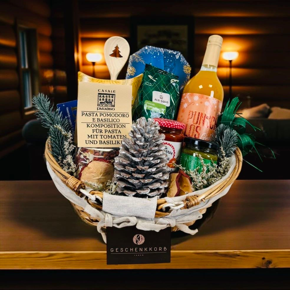 Weihnachtskorb Festnudeln