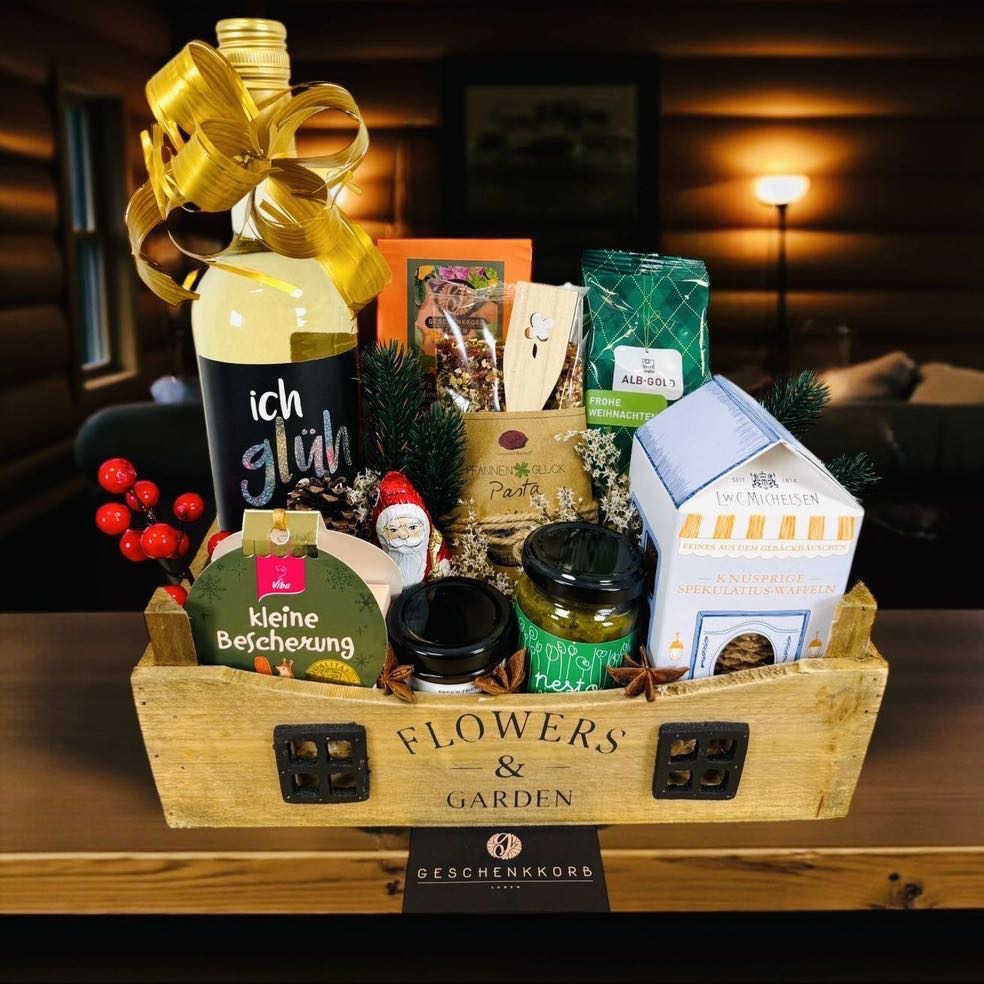 Weihnachtskiste Flowers & Garden - groß