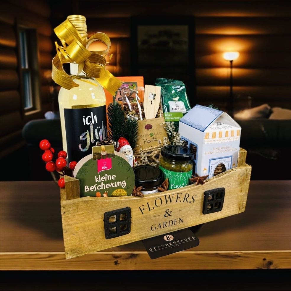 Weihnachtskiste Flowers & Garden - groß