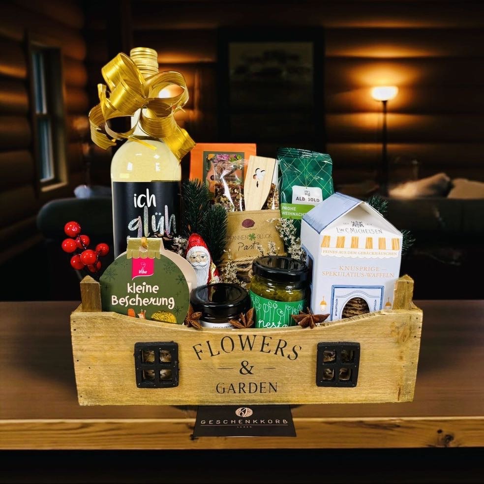 Weihnachtskiste Flowers & Garden - groß