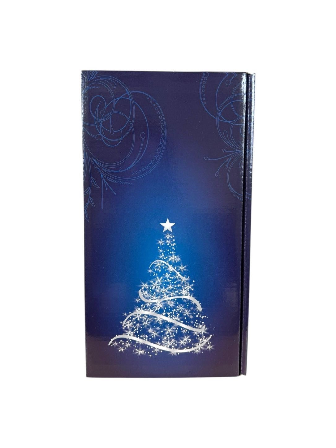 Geschenkkarton 37 x 19 x 10 Tanne blau