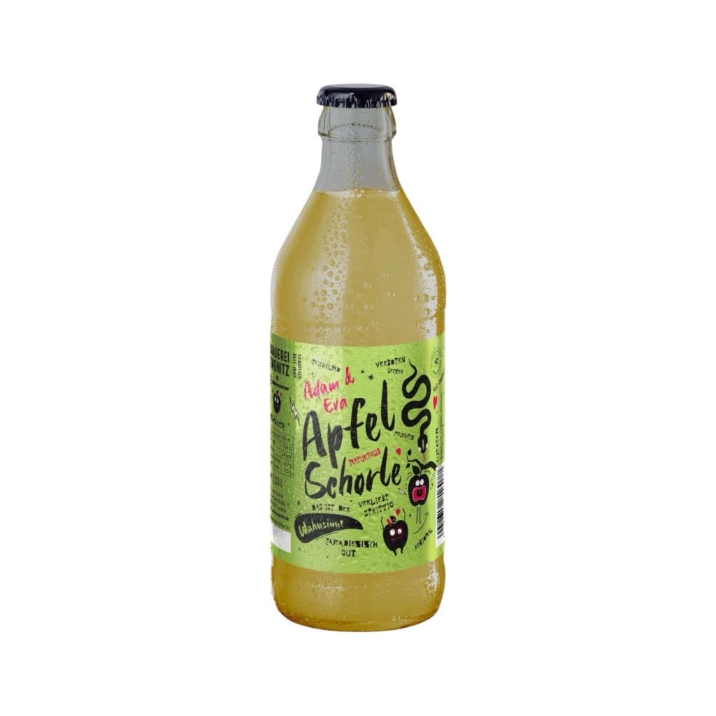 Apfelschorle „Adam & Eva“ 0,33l