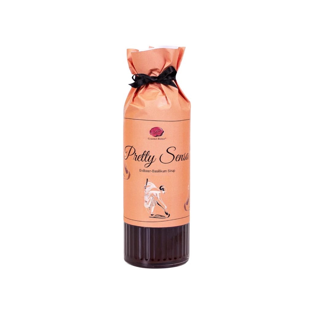 Pretty Sensa - Erdbeer-Basilikum Sirup 0,5l