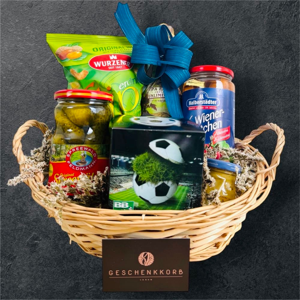 Männergeschenk Fußballabend