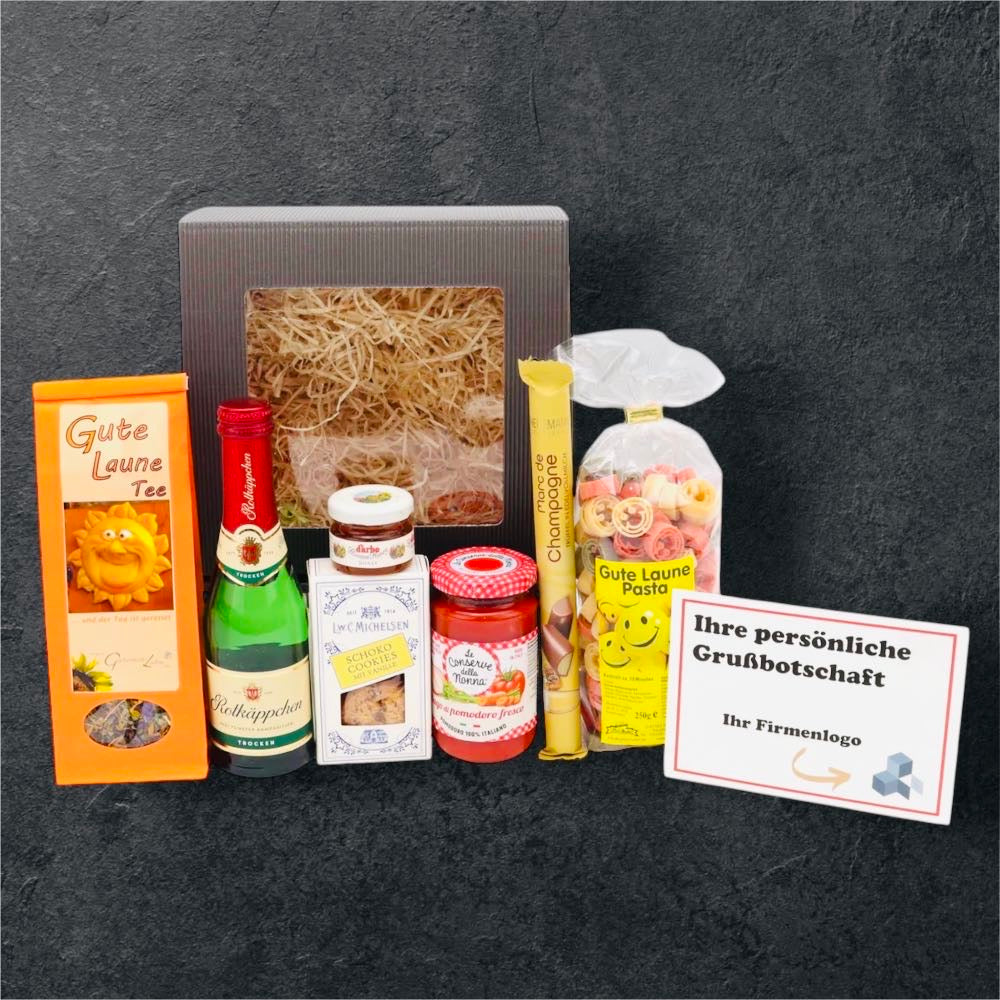 Dankeschön Box mit Sekt
