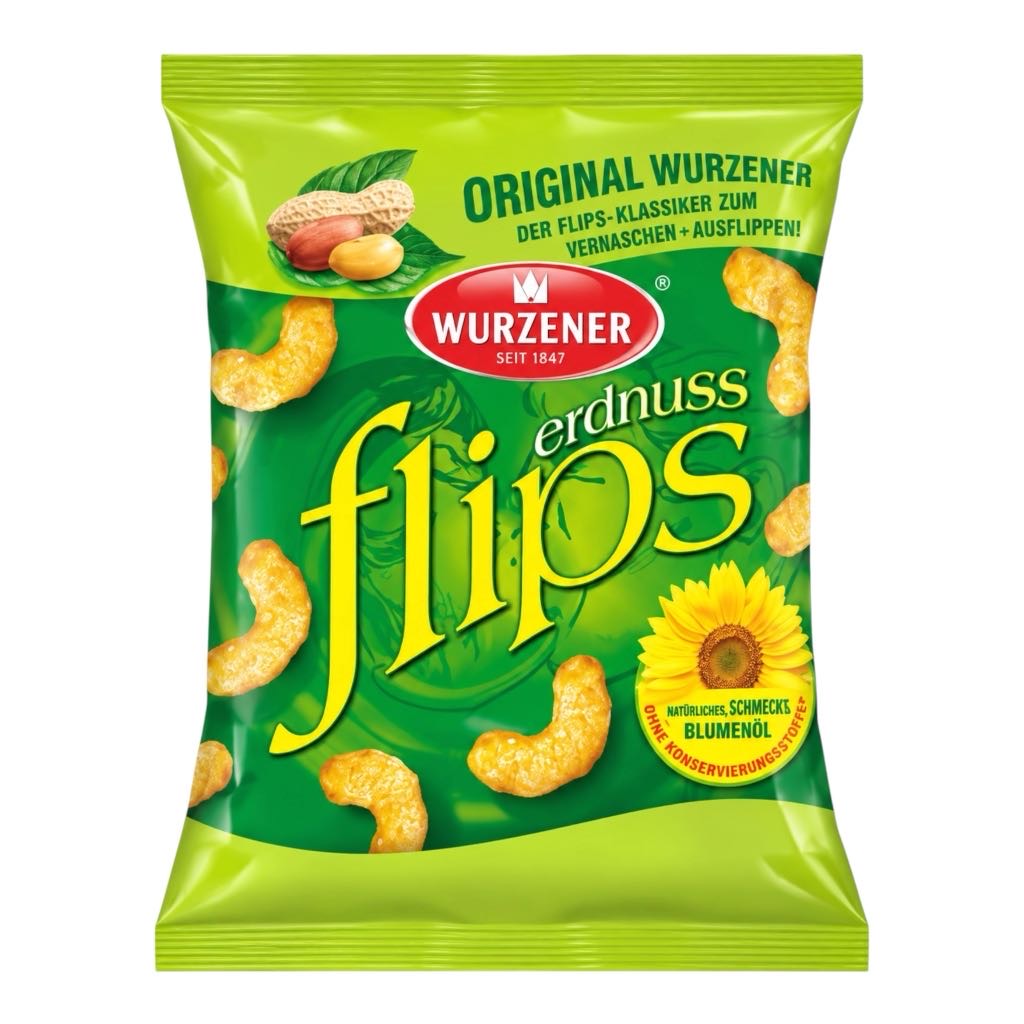Wurzener Erdnussflips 10g