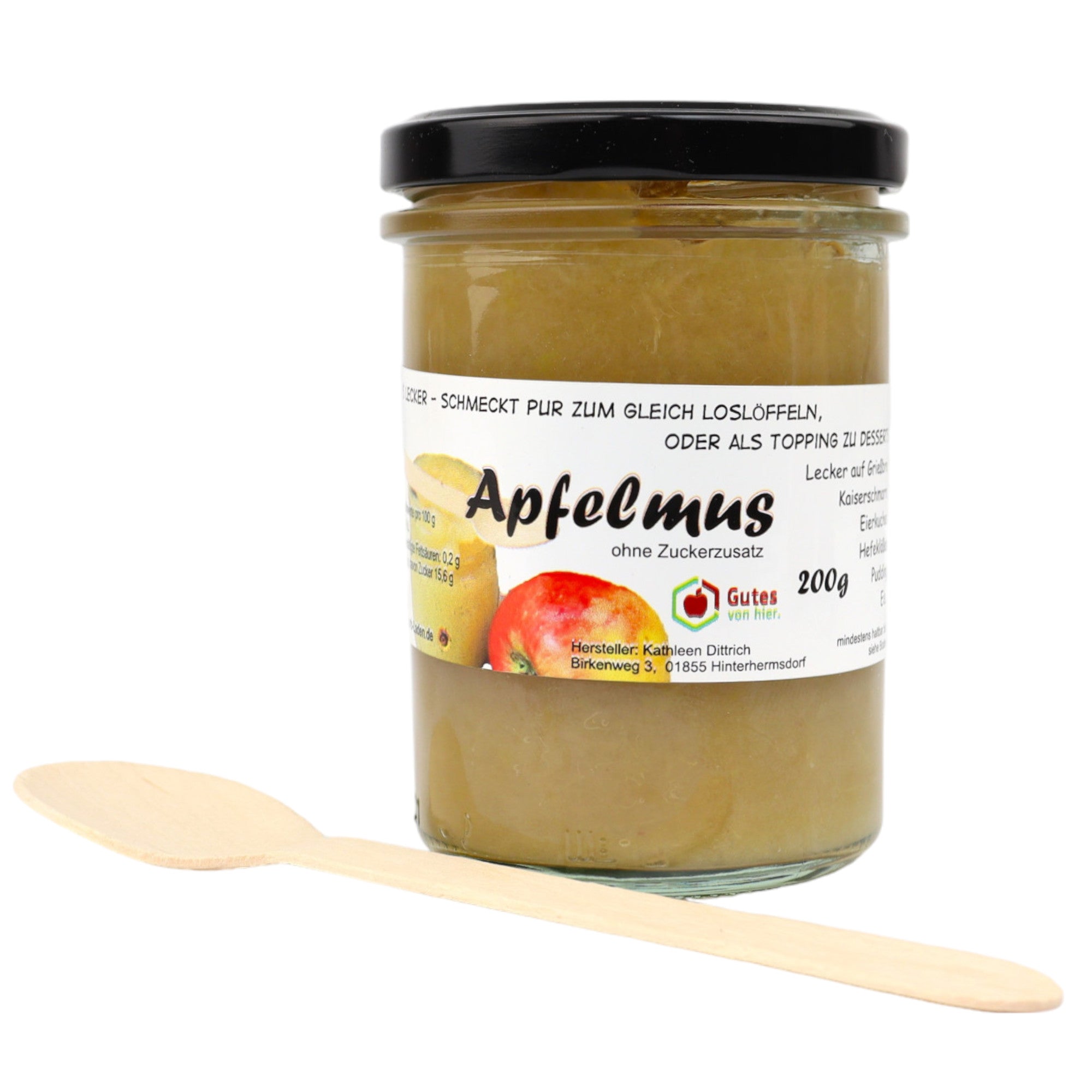 Löffelkompott Apfelmus 190g