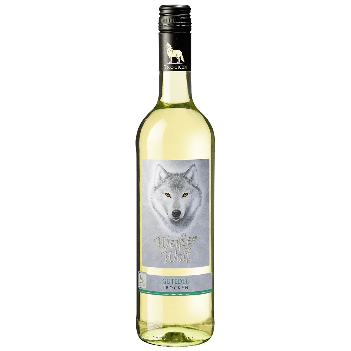 Weißer Wolf Weißwein Gutedel trocken 0,75l
