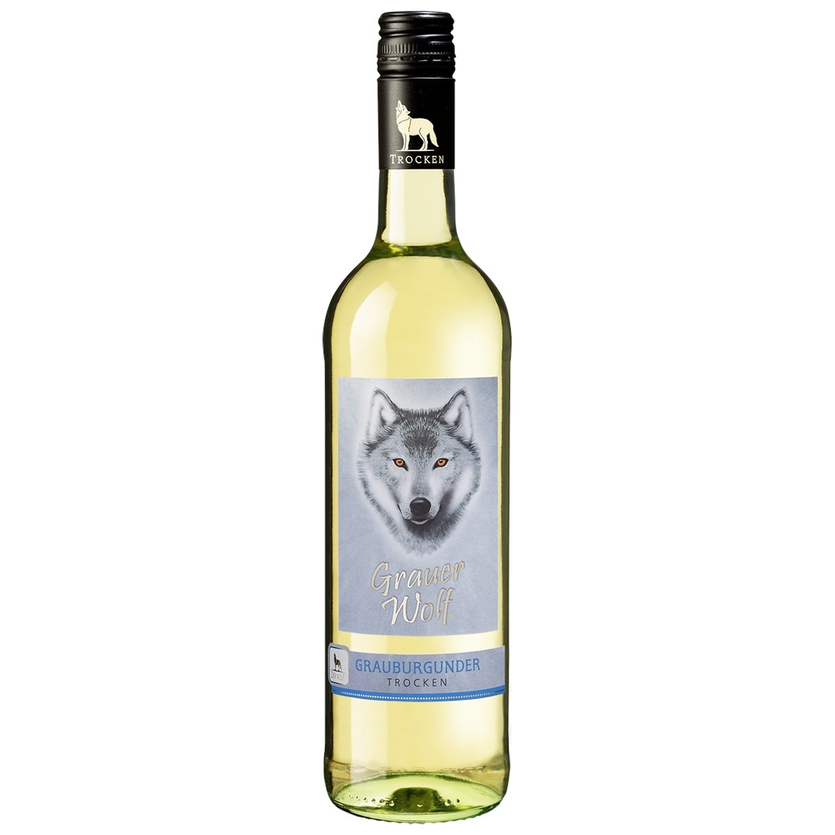 Grauer Wolf Weißwein Grauburgunder trocken 0,75l
