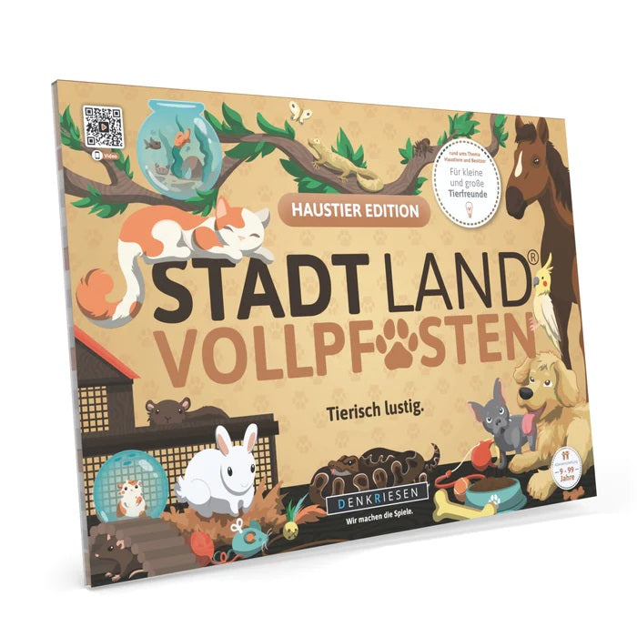 "Stadt Land Vollpfosten" - Haustier Edition
