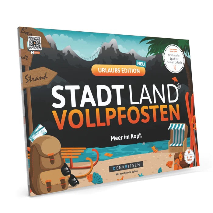 "Stadt Land Vollpfosten" - Urlaubs Edition