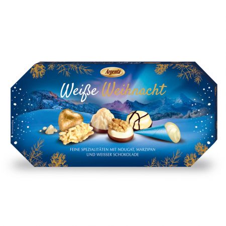 Argenta Weiße Weihnachten Pralinen 173g