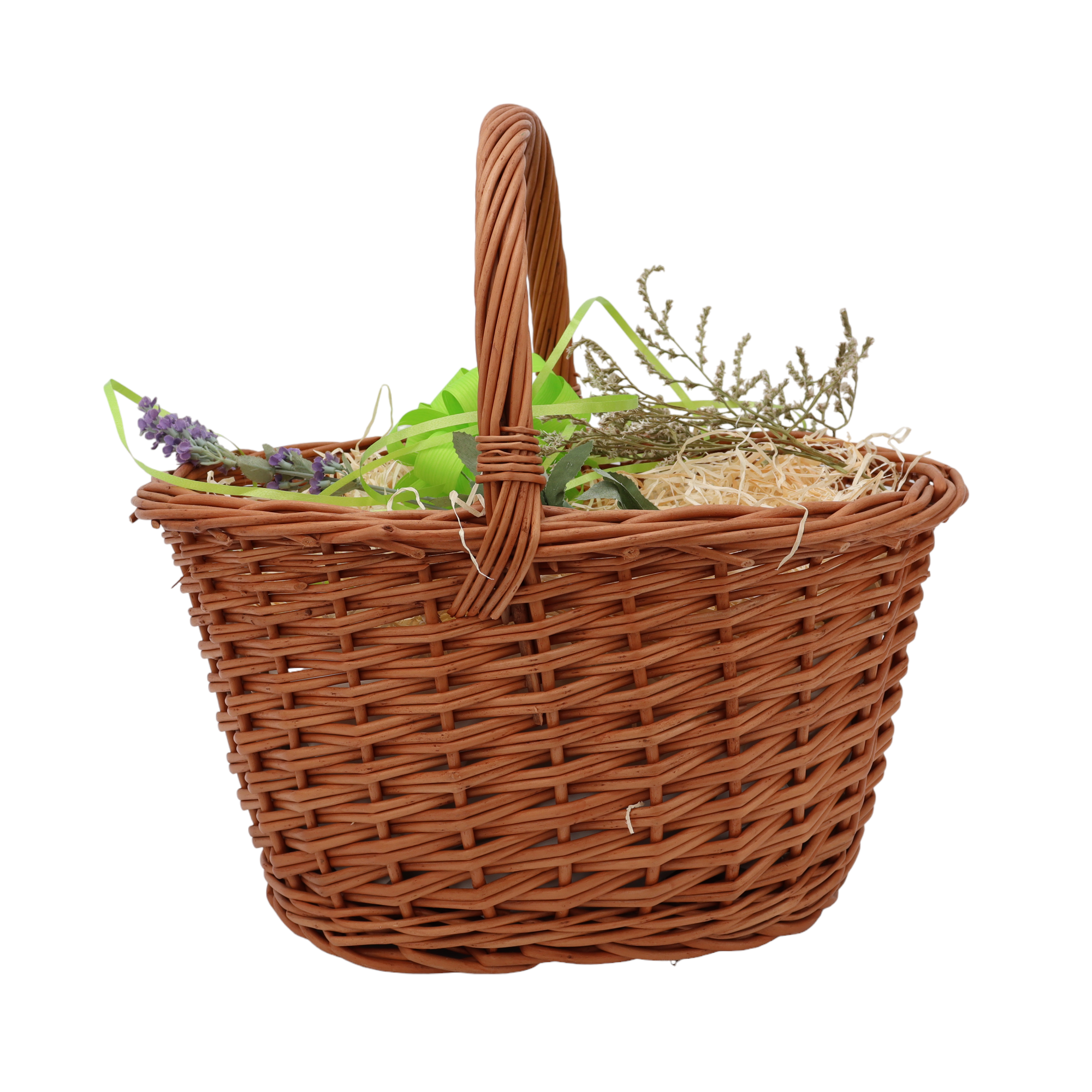 Geschenkkorb / Präsentkorb Henkelkorb zum selbst Packen - 42cm Bild1