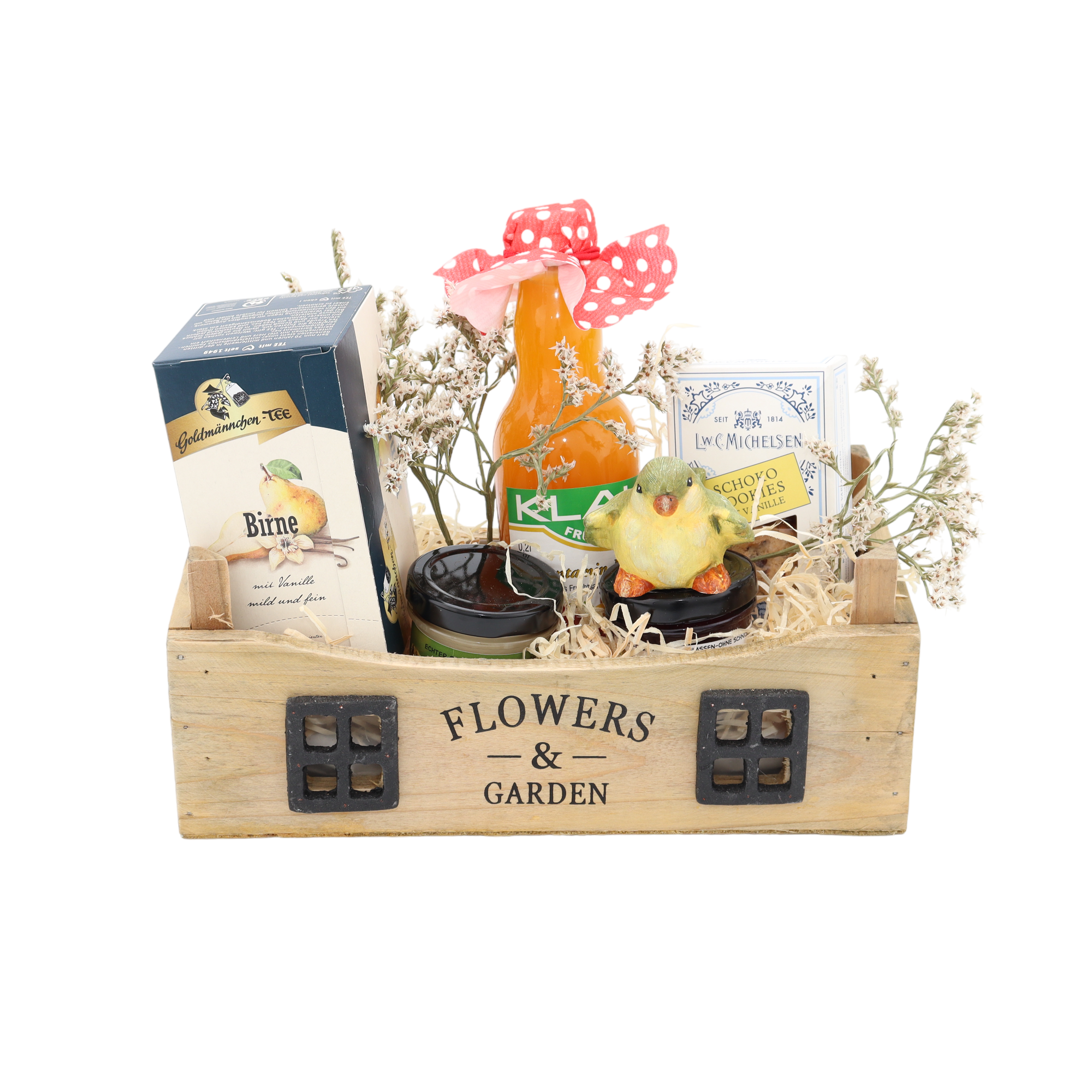 Geschenkkorb / Präsentkorb Flowers &amp; Garden - klein Bild1