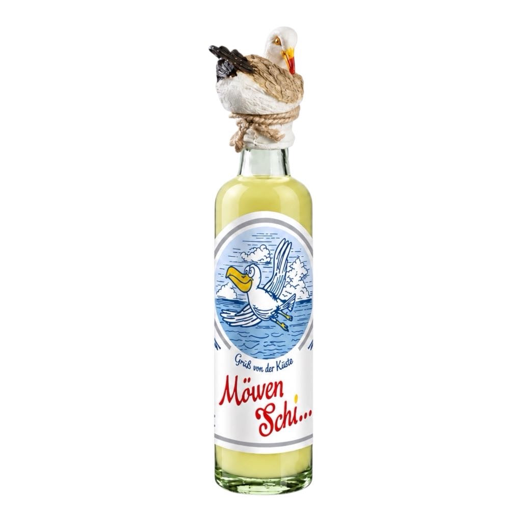 Eierlikör mit Absinth "Möwen Schiss" 0,04l