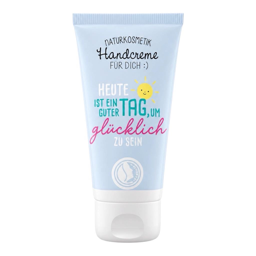 Naturkosmetik Handcreme "Heute ist ein guter Tag, um glücklich zu sein" 30 ml