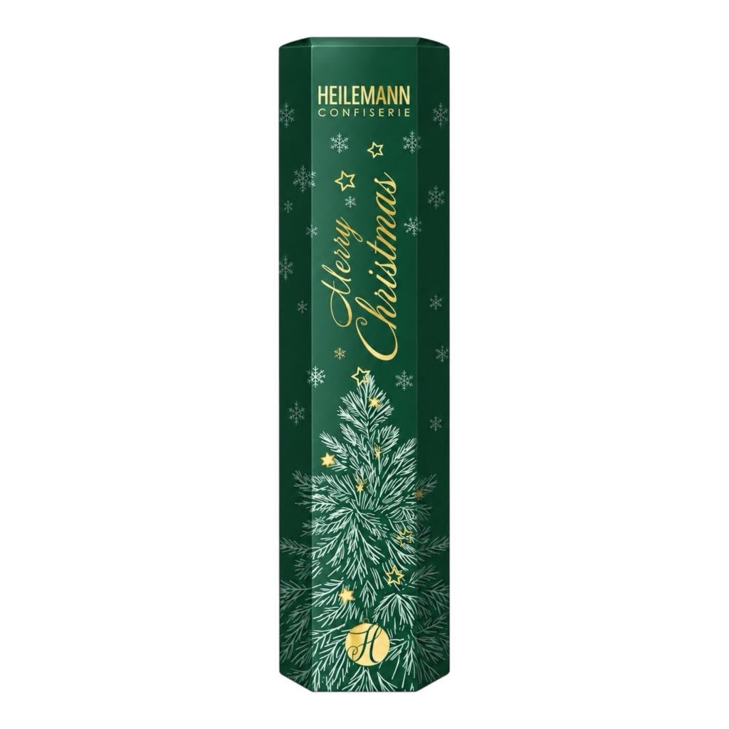 Präsent "Merry Christmas" mit Nougat-Kugeln, 60 g