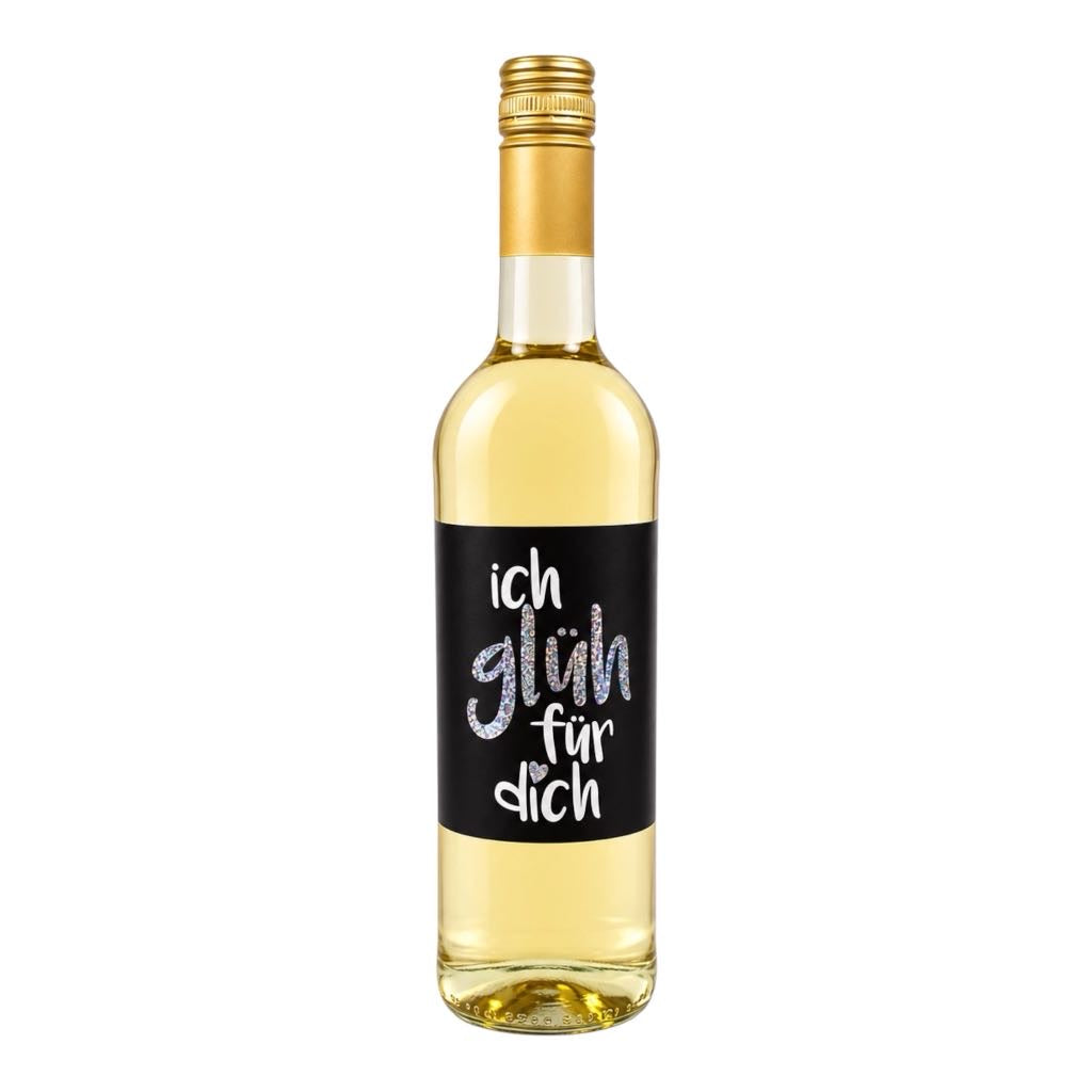 Glühwein weiß - ich glüh für dich 0,75 l