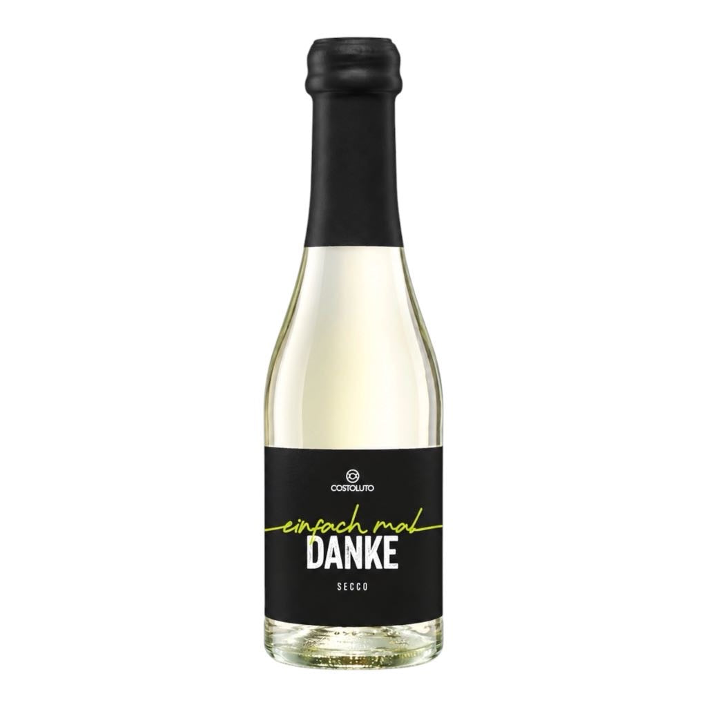 Secco Piccolo "Einfach mal danke" 0,2l
