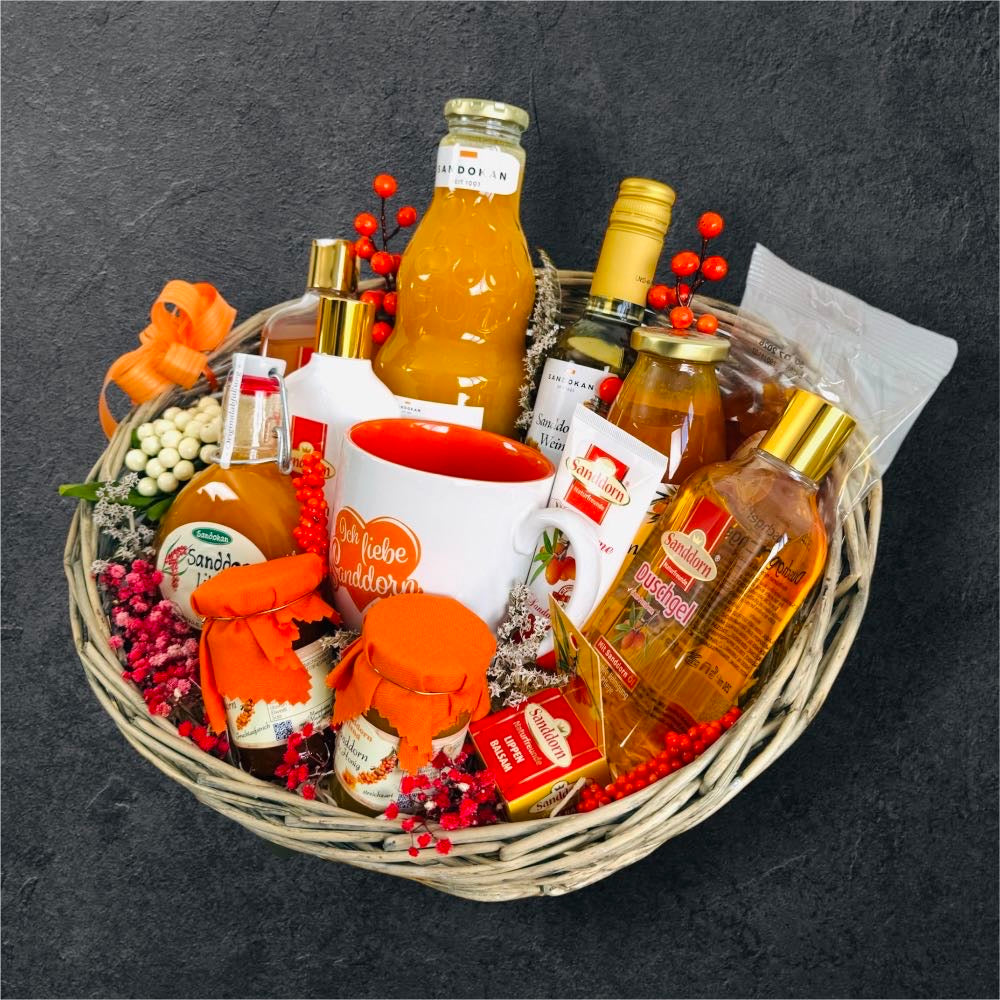 Mittlerer Sanddornkorb