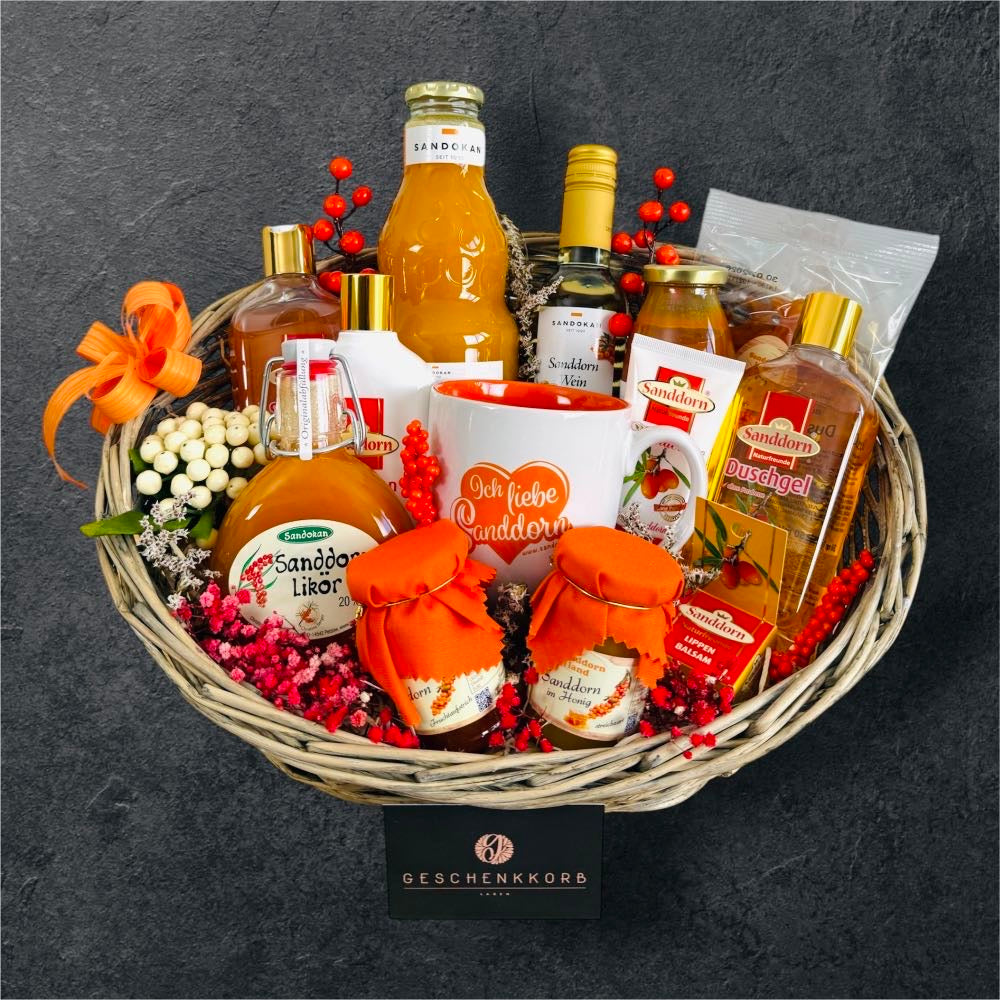 Mittlerer Sanddornkorb