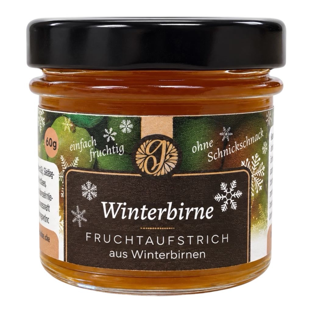 Winter Fruchtaufstrich mit Birne 45g