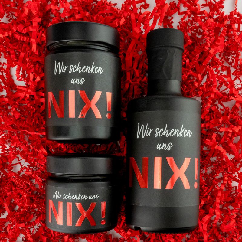 Geschenkbox "Wir schenken uns nix"
