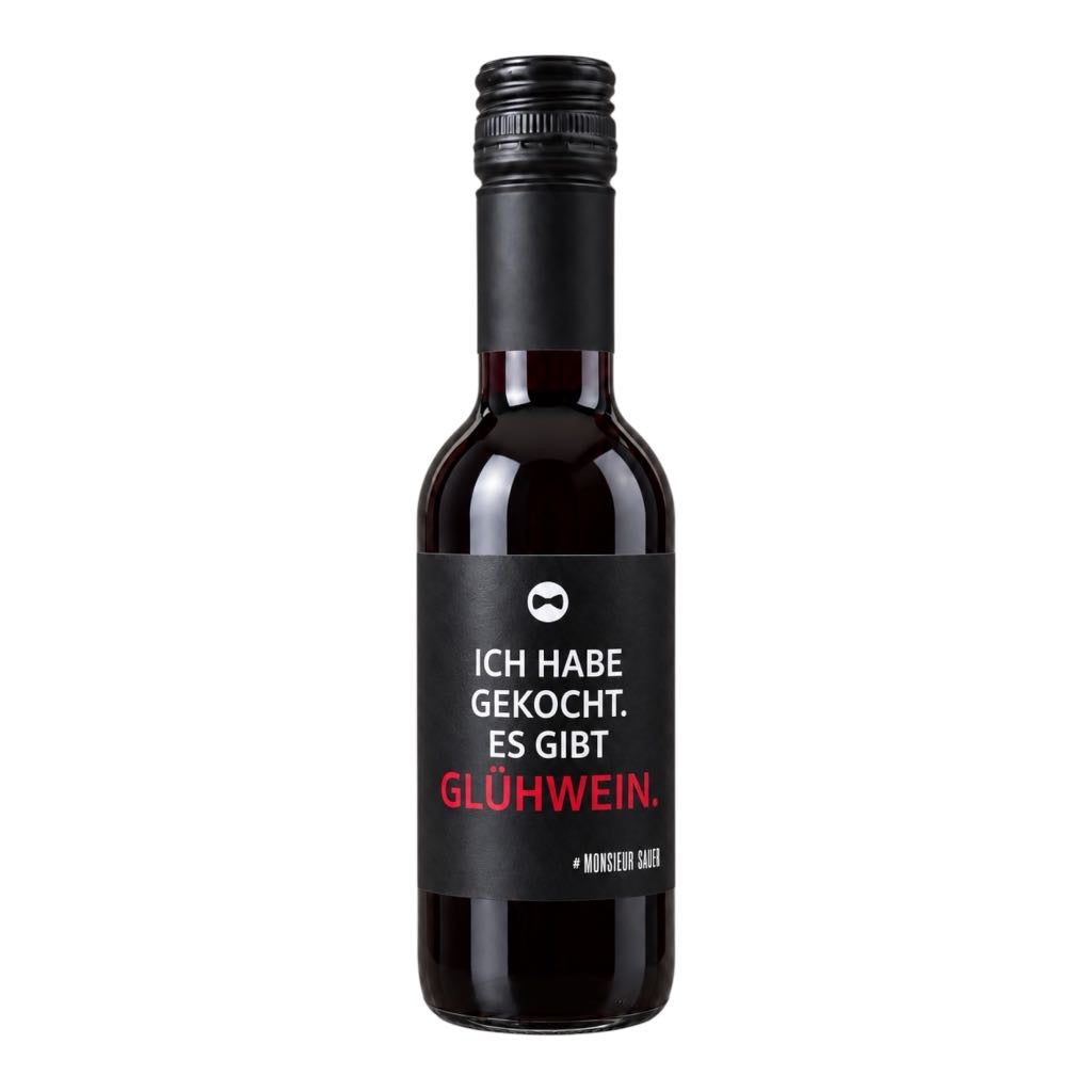 Glühwein rot - "Ich habe gekocht" 0,25l