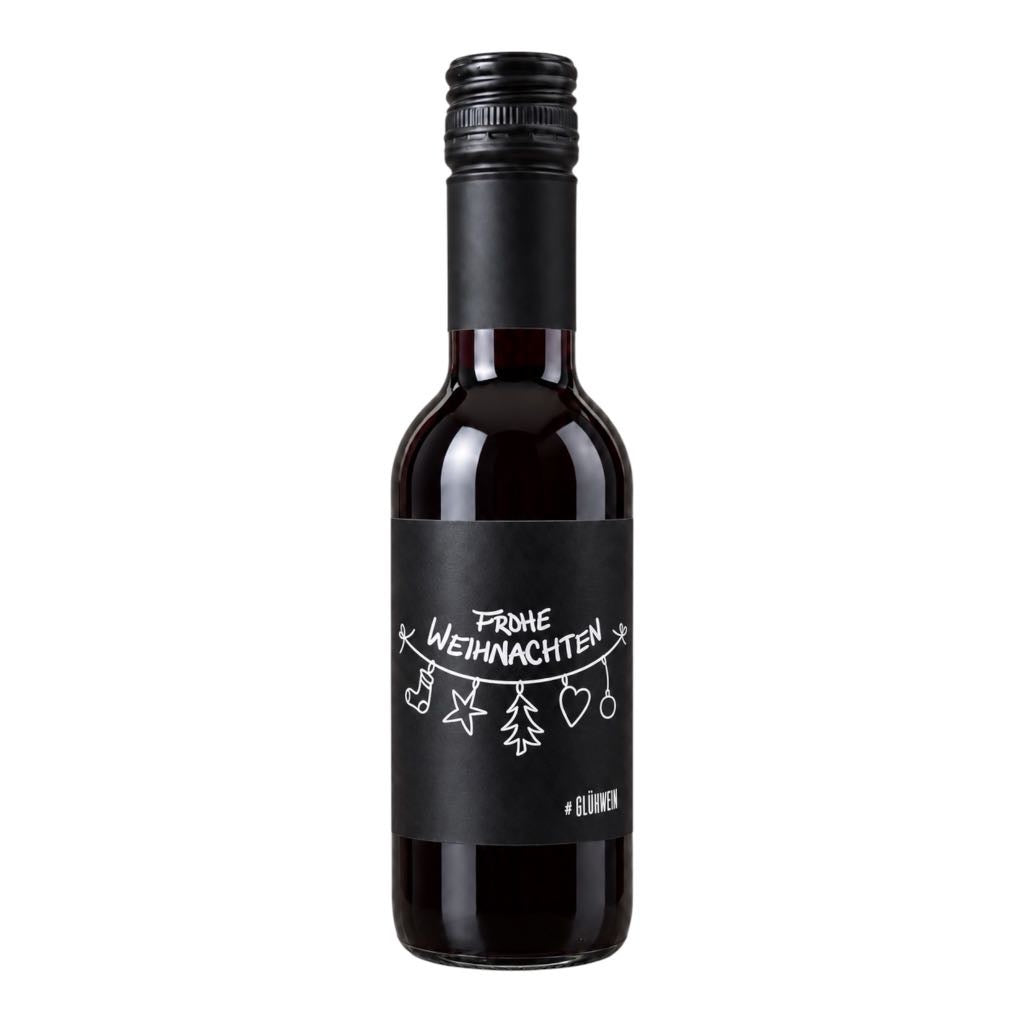 Glühwein rot - "Frohe Weihnachten" 0,25l
