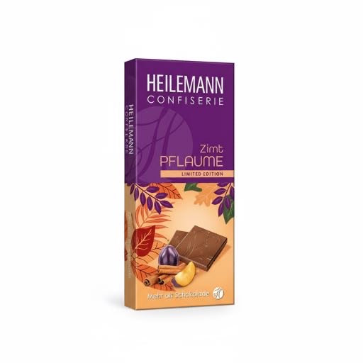 Tafel Zimt-Pflaume Edelvollmilch-Schokolade 80g