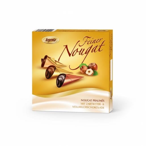 Argenta Feiner Nougat Pralinés Spitztüten100g
