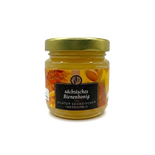 Sächsischer Bienenhonig 125g - echter sächsicher Imkerhonig