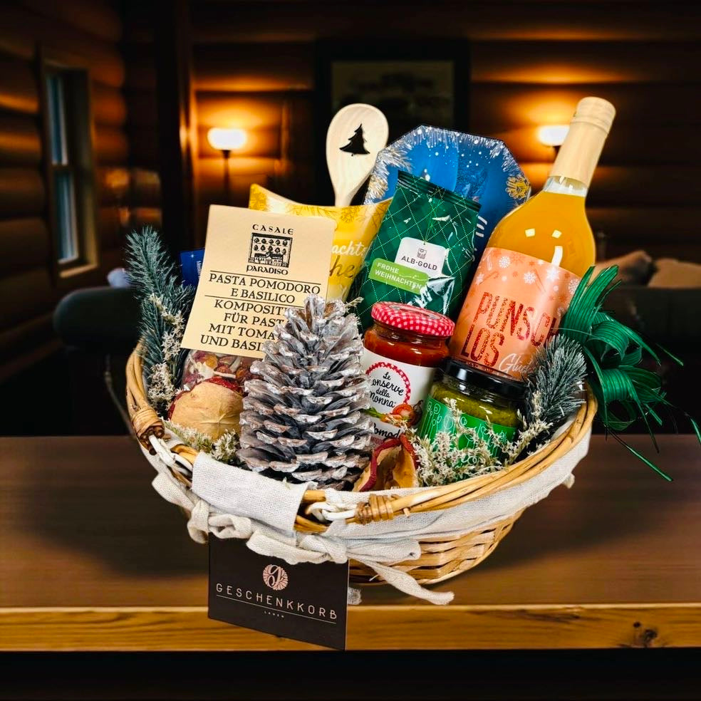 Weihnachtskorb Festnudeln