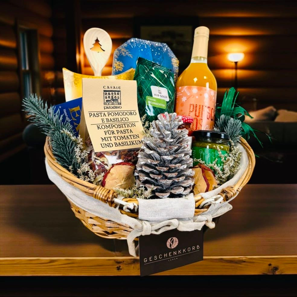 Weihnachtskorb Festnudeln